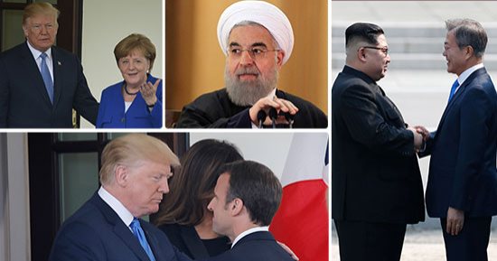 السلام الكورى يطلق صفارات الإنذار فى وجه طهران..محلل سياسى: ترامب يتفرغ لخطط الانسحاب من الملف النووى الإيرانى بعد انتهاء أزمة كوريا الشمالية..ويؤكد: الرئيس الأمريكى يضغط على فرنسا وألمانيا لتغيير موقفهما