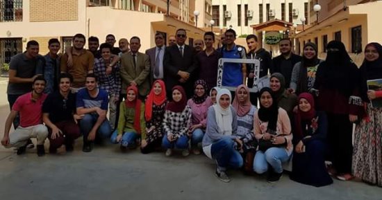 رئيس جامعة المنوفية يشارك الطب البيطرى الاحتفال بيوم الطبيب البيطرى