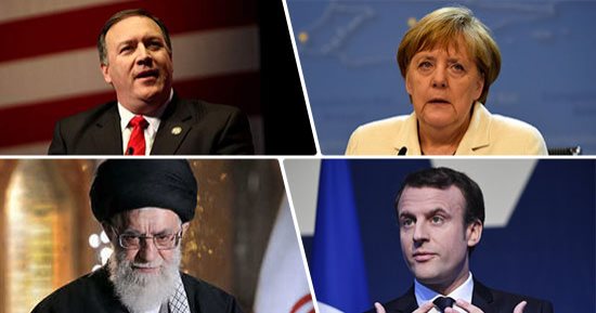 إيران تخسر الرهان على الأوروبيين فى صراعها النووى مع ترامب.. المستشارة الألمانية تدعم البيت الأبيض فى تقويض صواريخ طهران.. والنووى وكبح نفوذ الملالى فى المنطقة يتصدر طاولة مباحثات بومبيو فى السعودية