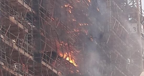 السيطرة على حريق بالمتحف المصرى الكبير فى الهرم دون إصابات