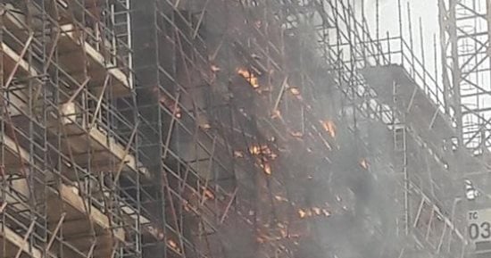 حجز كهربائى وعامل لحام 24 ساعة فى واقعة حريق "المتحف المصرى الكبير" 