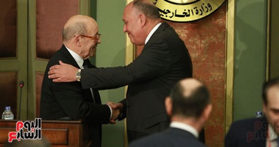 وزير الخارجية: مصر وفرنسا تجمعهما علاقات تاريخية وشراكة استراتيجية -صور