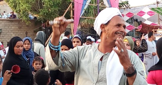 قارئ يشارك بمجموعة صور من الاحتفالات بمولد سيدى أبو الحجاج بالأقصر