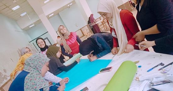 صور.. كليه التربية الرياضية جامعة المنوفية تنظم ملتقى كشفى ثقافى للجوالة