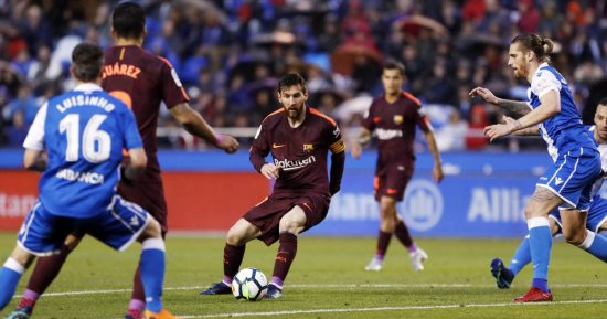 ديبورتيفو يصدم برشلونة بهدف التعادل عن طريق كولاك