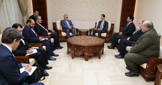 ننشر صور استقبال الرئيس السورى وفدا إيرانيا فى دمشق
