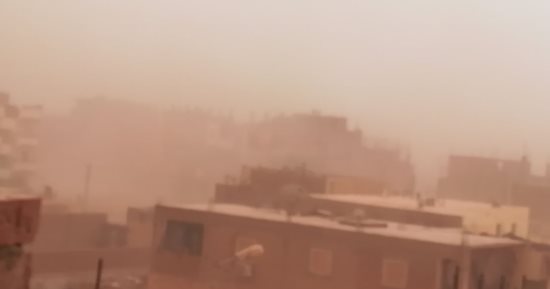 الصحة تحذر المواطنين من الخروج فى العواصف الترابية والتقلبات الجوية
