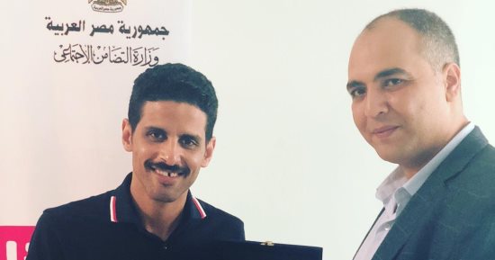 حمدى الميرغنى سفيراً لمبادرة "بينا لتشجيع الشباب على العمل التطوعى"