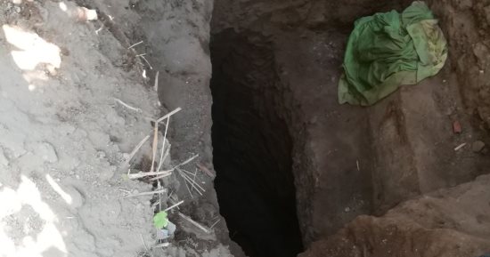 حبس  6 بلطجية أثناء قيامهم بالتنقيب بجوار معبد الملك بيبي بالشرقية