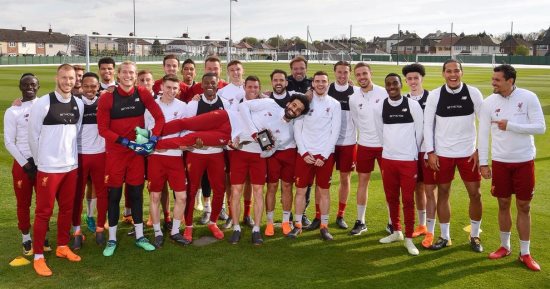 محمد صلاح يداعب لوفرين: هل منحتنى صوتك فى جائزة الأفضل بالبريميرليج؟