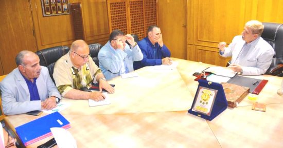 رفع درجة الإستعداد لمواجهة التقلبات الجوية والطقس السيئ بالإسماعيلية
