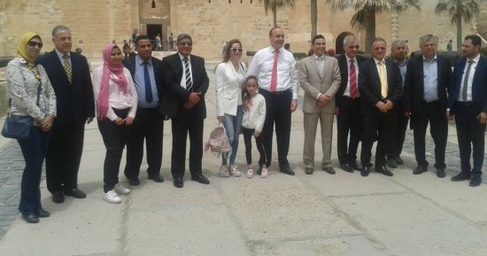 صور.. جولة سياحية لعمدة بافوس القبرصية بالإسكندرية فى "أسبوع الجاليات"