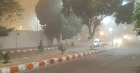 شمال سيناء تعلن الاستنفار بعد تعرضها للعاصفة الترابية