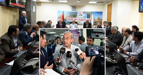 رئيس الوزراء يهنيء العمال بعيدهم.. ويتابع الأوضاع فى المحافظات.. التواصل مع 18 محافظا عبر الفيديو كونفرانس للاطمئنان على استعدادات الطقس.. إنشاء مخرات جديدة للسيول.. ورسالة للعمال: الفترة المقبلة تحتاج التكاتف
