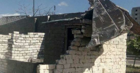 إزالة 161 حالة تعدٍ على حرم الطريق العام بالطريق الزراعى شرق الاسكندرية