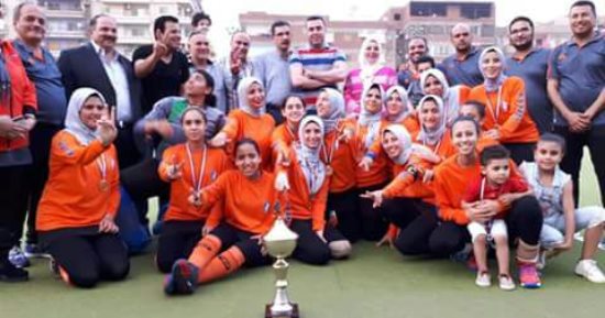 ​صور.. هوكى الشرقية للآنسات بطلاً للدورى للمرة الـ21 