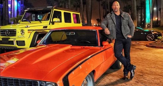 سيبك من افلامه واتفرج على عربياته.. جولة بـ"جراج" The Rock فى عيد ميلاده