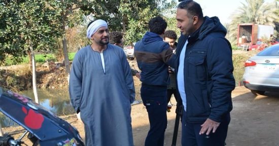 صور.. شاهد كواليس "فوق السحاب" لهانى سلامة فى مصر وأوروبا