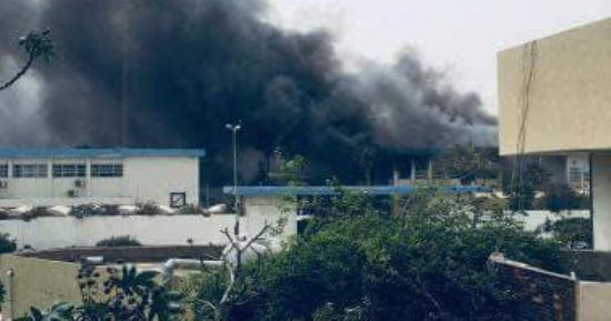 ننشر أول فيديو لتفجير مقر مفوضية الانتخابات الليبية فى العاصمة طرابلس