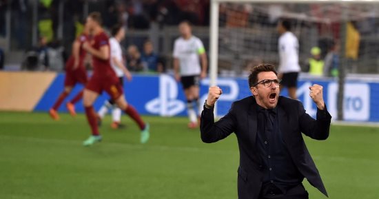 3 مكاسب فى روما رغم الخروج من دورى أبطال أوروبا