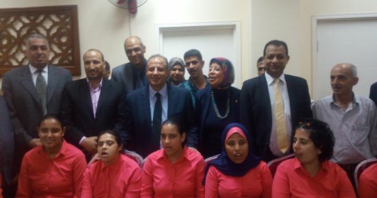 صور.. محافظ الإسكندرية يفتتح القرية الطيبة لرعاية المعاقين ببرج العرب