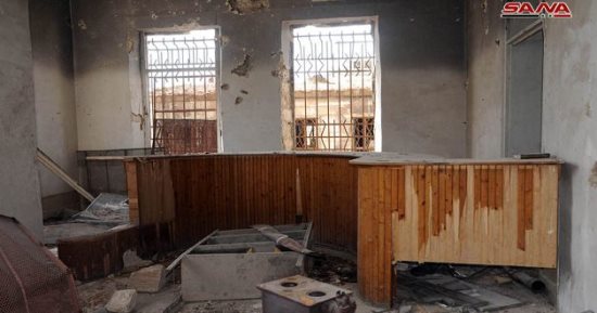 صور.. تعرف على المحاكم فى دوما السورية وقت سيطرة الإرهابيين