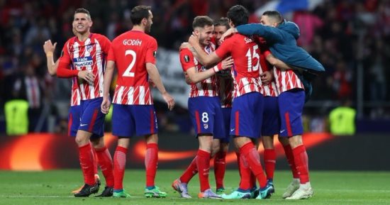 تعرف على مشوار أتلتيكو مدريد لنهائى الدورى الأوروبى.. فيديو
