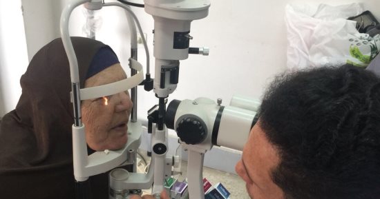 إطلاق قافلة "عينك فى عنينا" لمكافحة مسببات العمى بكفر الزيات