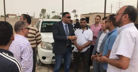صور.. سكرتير عام المنوفية يتفقد المدفن الصحى بالسادات