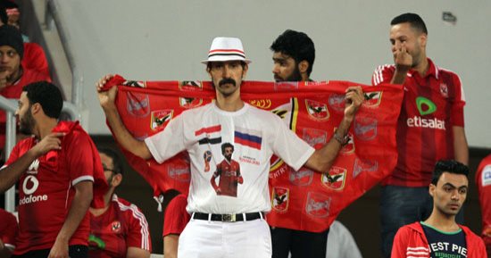 دوري ابطال افريقيا ..حشد جماهيرى كبير داخل نادي دمنهور لمؤازرة الأهلي أمام الترجي