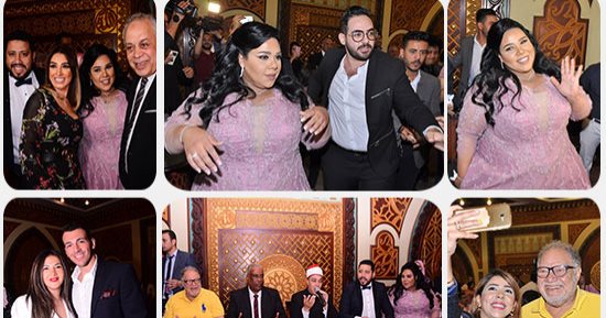  نجوم الفن فى عقد قران شيماء سيف ومحمد كارتر