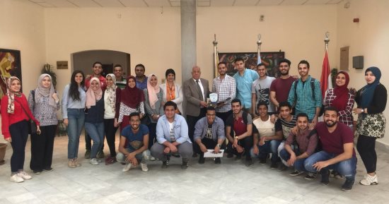 هندسة المطرية تكرم أوائل "triple s".. و"حلمى": خطوة فى طريق العالمية