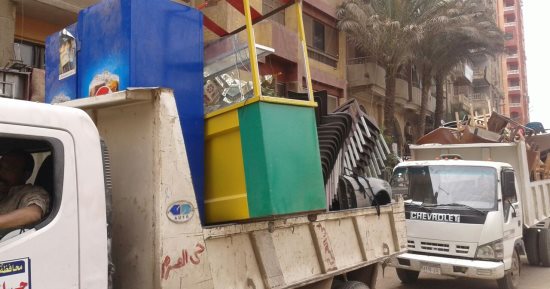 ضبط 111 بائعا متجولا وتنفيذ 28 حكما قضائيا فى حملة بالمنطقة الأثرية بالهرم