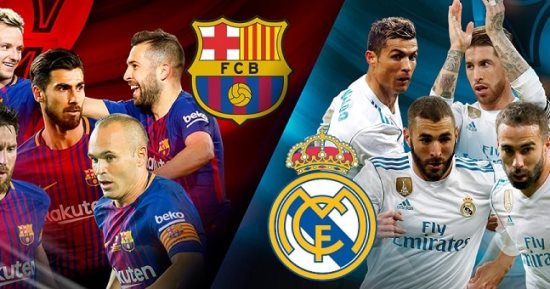 برشلونة يتحدى ريال مدريد فى كلاسيكو الشرف بالدورى الإسبانى