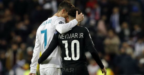 زيدان يلمح لانتقال نيمار إلى ريال مدريد واستمرار رونالدو