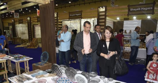 معرض وزارة التضامن للتصميم والحرف اليدوية يختتم فعالياته اليوم