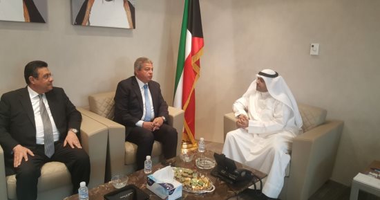 وزير الرياضة يبحث مع نظيره الكويتى التعاون فى مجالى الشباب والرياضة