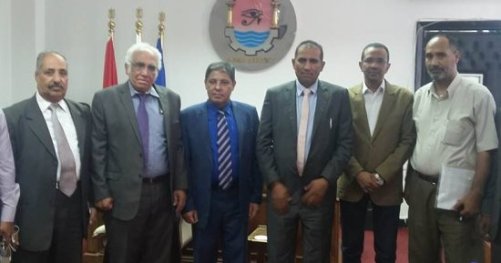 لجنة قطاع الحاسبات والمعلومات بالمجلس الأعلى للجامعات تزور جامعة أسوان