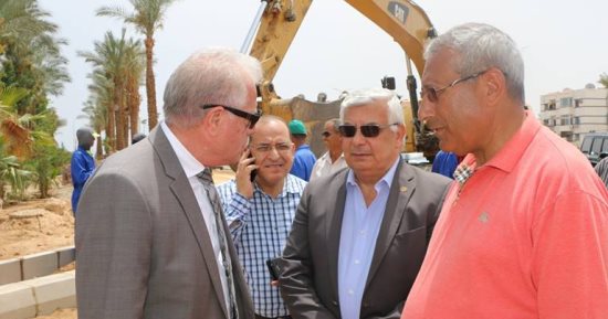 صور .. محافظ جنوب سيناء : استمرار أعمال التطوير الشامل لمدينة شرم الشيخ 