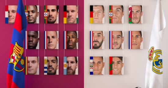 13 جنسية فى كلاسيكو برشلونة ضد ريال مدريد.. تعرف على الأكثر تمثيلا
