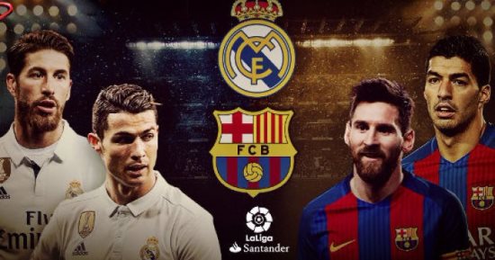 التشكيل الرسمى لمباراة برشلونة ضد ريال مدريد فى كلاسيكو الأرض