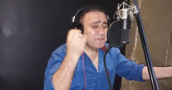 صور.. مجد القاسم ينتهى من تسجيل أغنية "مرحب رمضان" لإذاعتها فى الشهر الكريم 