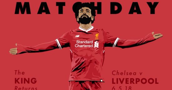 "عودة الملك".. محمد صلاح يتصدر غلاف ليفربول الدعائى لمباراة تشيلسى