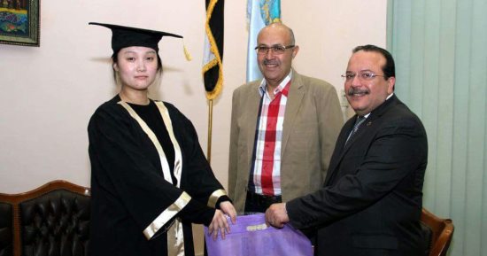 جامعة طنطا تنظم حفل تخريج طلاب مركز اللغة العربية لغير الناطقين بها