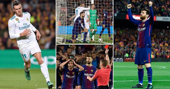 مشاهد لن تتكرر فى كلاسيكو برشلونة ضد ريال مدريد