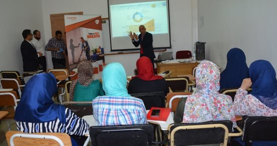 جامعة الفيوم تنظم ندوة عن "الجديد فى علاج حساسية الصدر"