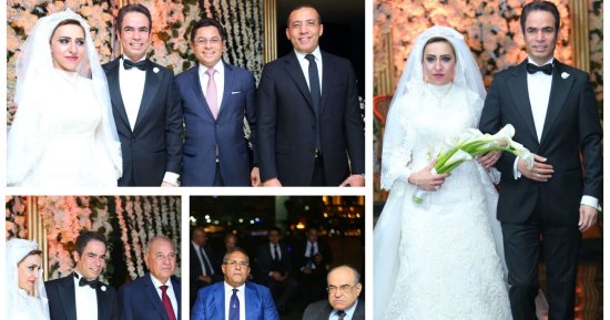 صور.. رجال السياسة والصحافة والإعلام يحتفلون بزفاف أحمد المسلمانى