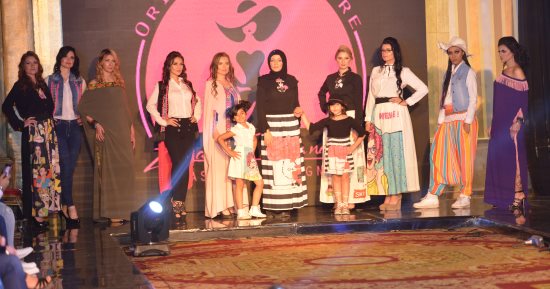 صور.. بدء مهرجان world fashion week بأغنية لأية عبدالله