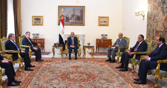 صور.. صندوق النقد لـ"السيسي": سياساتكم الإصلاحية الجريئة خففت العبء عن مصر