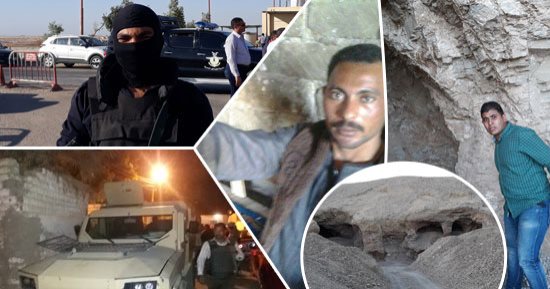 صور.. "اليوم السابع" داخل جبال حمردوم وأبوحزام مغارات وكهوف تجارة السلاح والمخدرات.. ارتفاع الجبل يسهل من مهمة المطاريد فى هروبهم لمرتفعات عالية.. ونور أبوحجازى خط الصعيد الجديد والمحرك الرئيسى للمتهمين